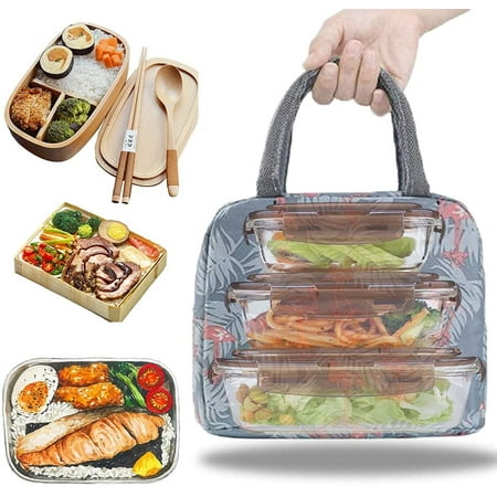 Lunchbox toile Cool sac à Lunch école bureau Picnic Voyage Nourriture Sac Isotherme